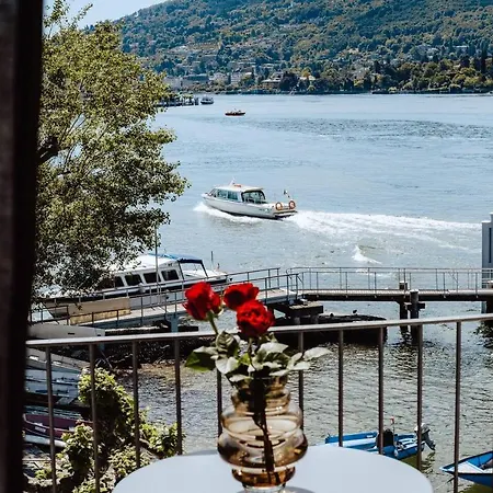 شقة Penthouse On Isola Dei Pescatori ستريزا